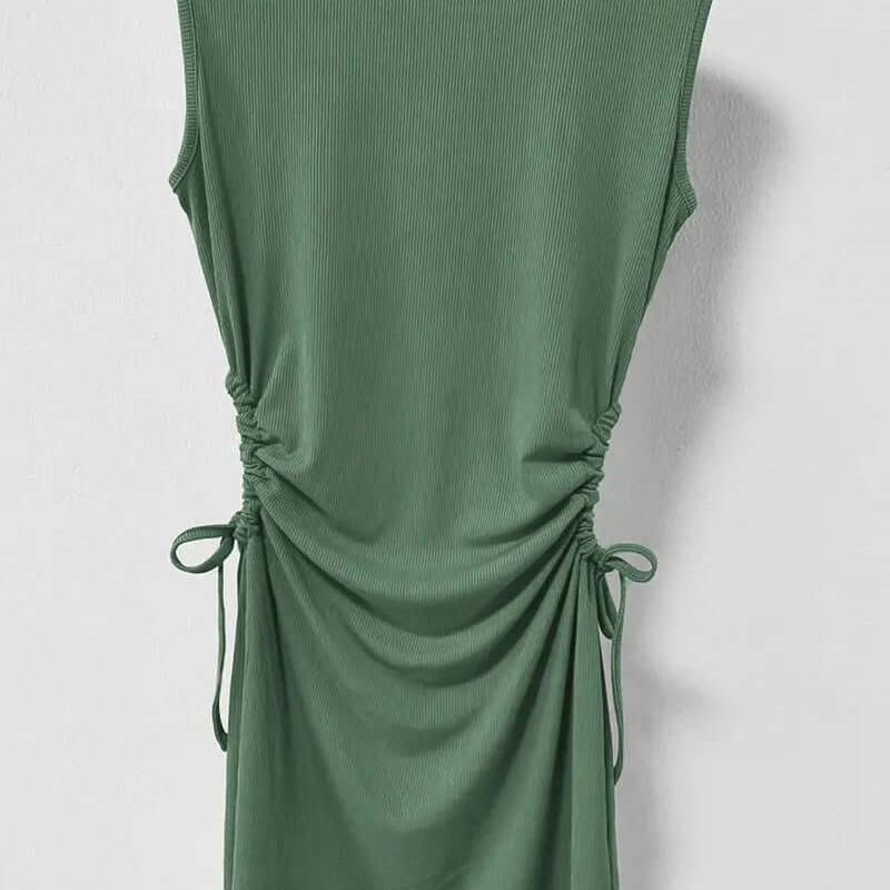 YourBrand Women's Sleeveless Stretch Slim Fit Dress – Elegant and Comfortable Design | Phonax Services