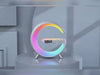 New Intelligent G Shaped LED Lamp Bluetooth Speake Wireless Charger | Phonax Services